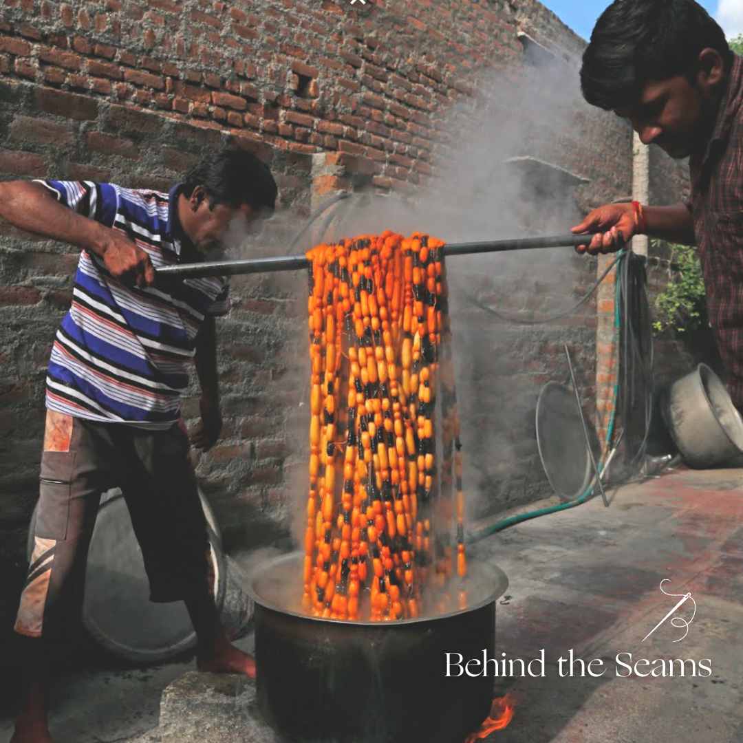 Unveiling the Artistry: The Time-Honored Craft of Ikat Weaving in India