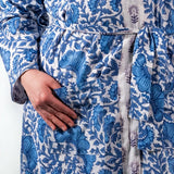 The Indigo Blossom Reversible Cotton Kimono