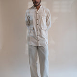 Dawning Panelled Long Shirt