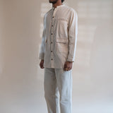 Dawning Panelled Long Shirt